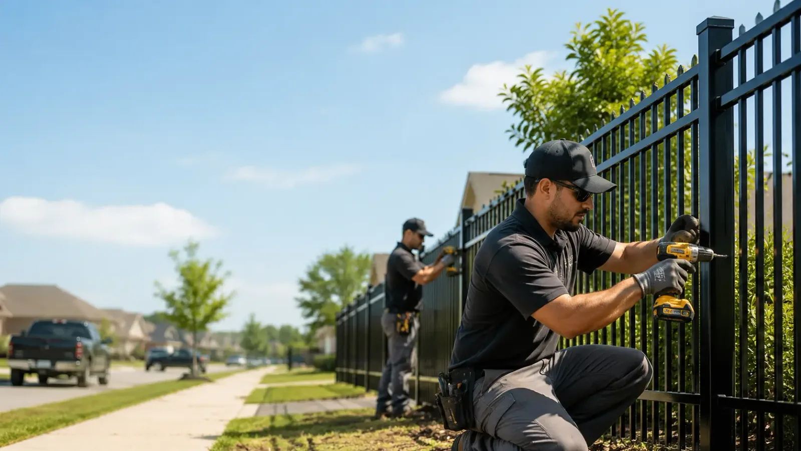 Metal Fence Installation in Marne, IA